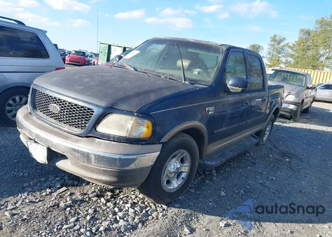 2002 Ford F-150 Lariat/Xlt from USA, damaged, VIN 1FTRW07L62KA03398